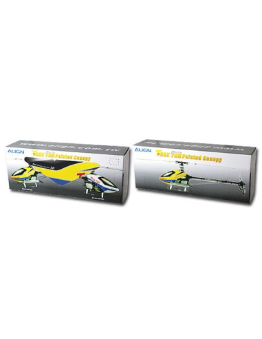 HN7022T Bulle Fibre peinte Jaune / Trex 700 Align