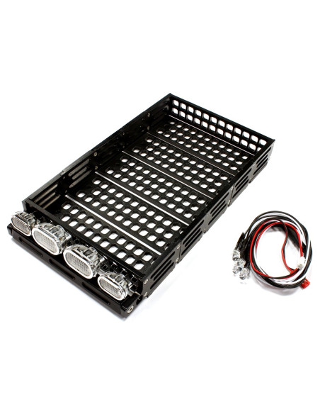 Galerie Alu metal+éclairage Crawler scale 1/10eme