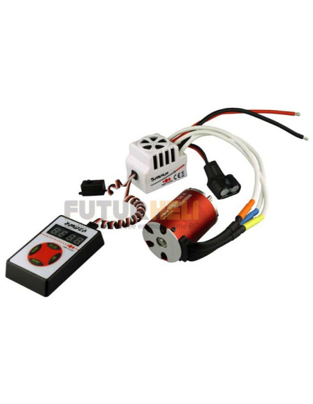 Combo brushless 1/10eme 45A KV4350 waterproof