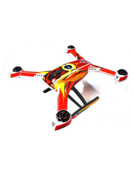 Deco Rouge blade 350QX E-flite