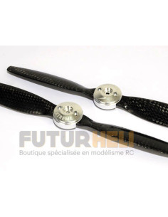 Couvercle hélice Alu gris option Blade 350QX 2