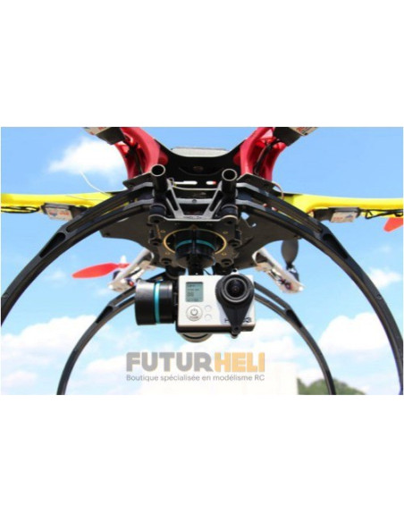 Nacelle 3axes brushless gopro3 gopro3+