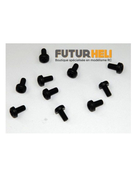 Vis M3 Nylon TC noir (x10)