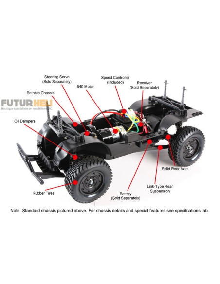 Landfreeder CC01 Tamiya 58579