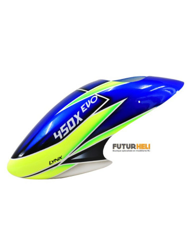 Cabine peinte blade 450X lynx heli couleur 01
