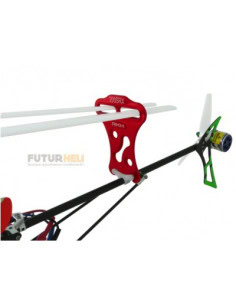 Support pales alu rouge Option Blade 200SRX 2