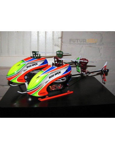 Support pales alu vert Option Blade 200SRX