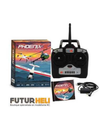 Simulateur Phoenix V5.0 + radio DX4 Spektrum