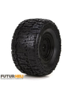 Pneus sur jante av/arr Ruckus 1/18eme ECX RC