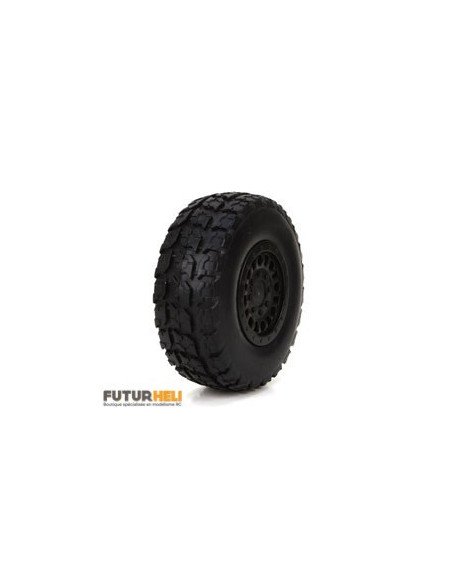 ECX41001 Pneus sur jante av/arr Torment 1/18eme ECX RC