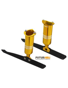 Patin Alu Carbone Or Blade 200QX RakonHeli