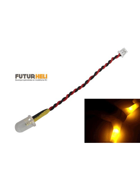 200QXFLD-Y Led jaune Clignotante Blade 200QX Rakonheli