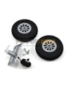 Roues principales +roulette de queue P-51D E-flite