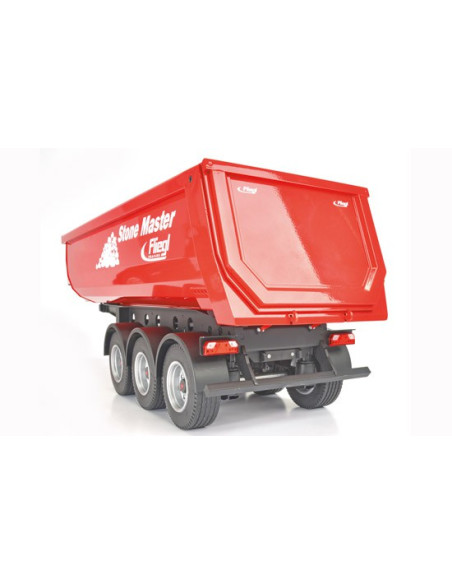 Remorque benne Chantier Stone Master camion 1/14eme Carson C500907216