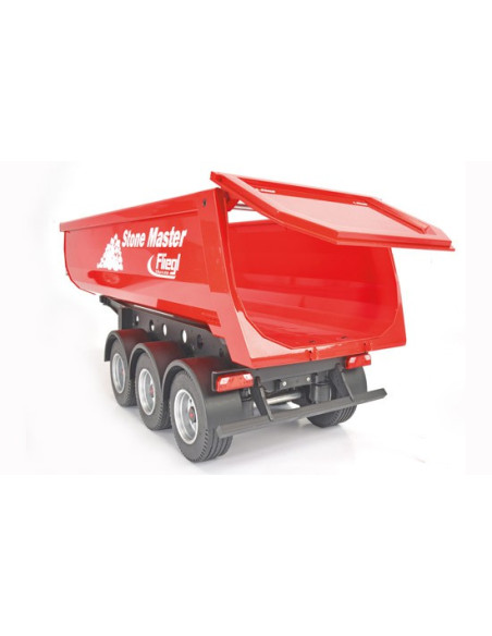 Remorque benne Chantier Stone Master camion 1/14eme Carson C500907216