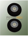 Roues mousse 55mm (x2)