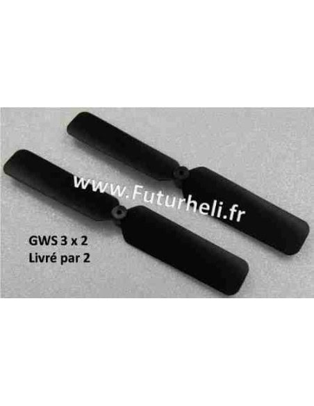 Helice GWS 3 x 2 Direct drive X2  / GWS
