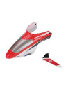 EFLH3019 Cabine et dérive rouge / Blade MSR E-flite