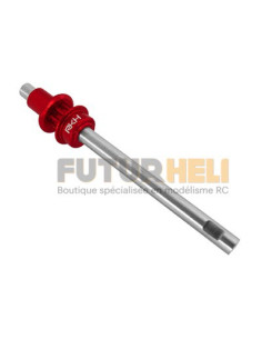 Axe anticouple + poulie Rouge Blade 300X/CFX Rakonheli