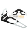 Empennage noir argent blade 300X-300CFX Rakonheli 300CFX854-S