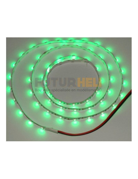 Ruban Led vert Autocollant 1M