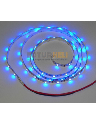 Ruban Led bleu Autocollant 1M