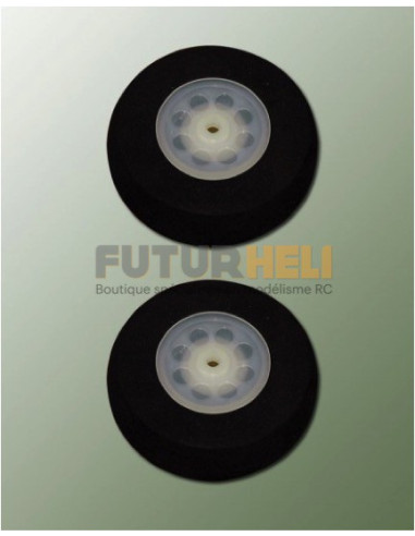 Roues mousse 70mm (x2)