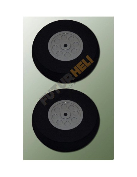 Roues mousse 90mm (x2)
