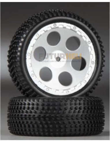 Pneus avec jante (x2) Dromida DIDC1017