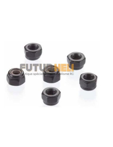 Ecrous nylstop 3mm (x6) Dromida DIDC1001