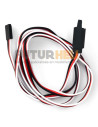 Rallonge Servo Sécurité Futaba 900mm (0,32mm2)