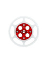 Couronne 104T delrin avec centre alu rouge blade 180CFX Oprtion Rakonheli