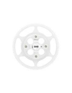 Rakonheli 180CFX303-S Couronne 104T delrin avec centre alu argent blade 180CFX