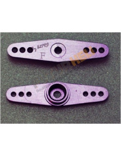 Palonniers servo alu Double Futaba (2 pièces )