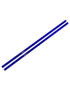 Tube de queue alu bleu blade 200SRX option Rakonheli