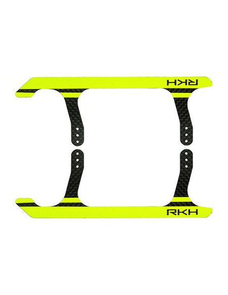 Patins seuls noir Jaune blade 300X-CFX Option rakonheli 300X723-Y