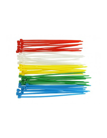 Colliers de serrage Rilsan 200 mm (x50)