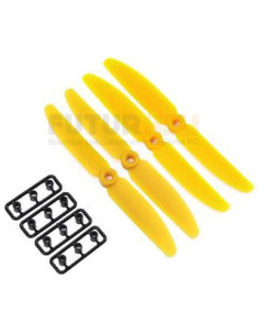 helices 5X3 jaune (x4)