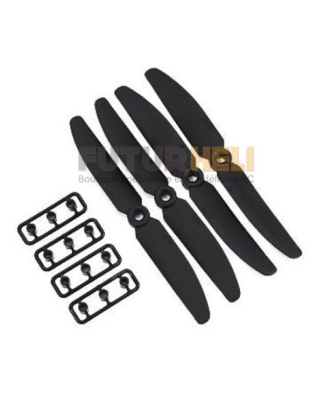 helices 5X3 noir (x4)