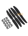 helices 5X3 noir (x4)