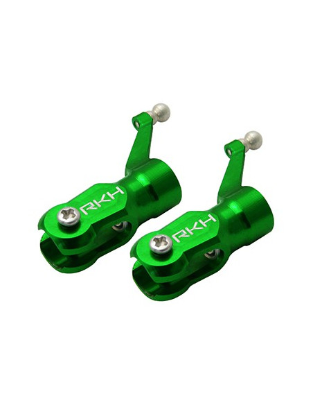 Portes pales Alu vert Blade 130S/180CFX Rakonheli