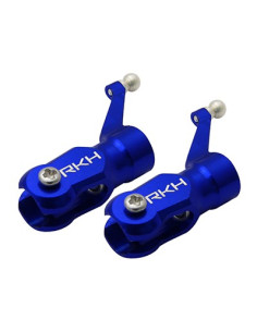 Portes pales Alu bleu Blade 130S/180CFX Rakonheli