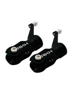 Portes pales Alu noir Blade 130S/180CFX Rakonheli