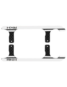 Skis de patin noir Argent blade 180CFX Rakonheli