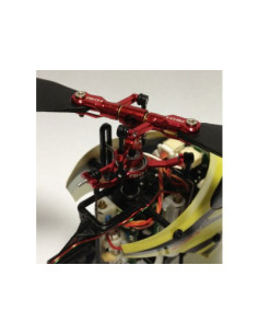 Hub + Portes pales alu rouge blade NCPX Rakonheli 2
