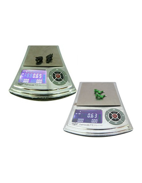 Porte pales alu vert Rakonheli blade Nano CPX