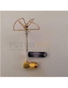 PinWheel SL 5,8GHz RPSMA Coude 90° La FabriqueCirculaire