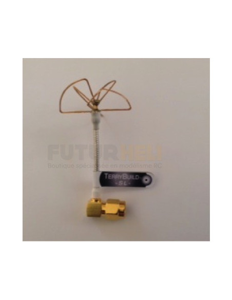 PinWheel SL 5,8GHz RPSMA Coude 90° La FabriqueCirculaire