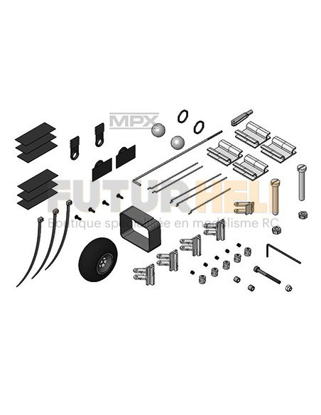 Set accessoires Heron Multiplex 224397
