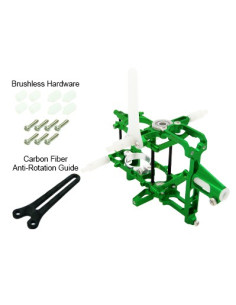 Chassis Alu vert Blade Ncpx Option Rakonheli